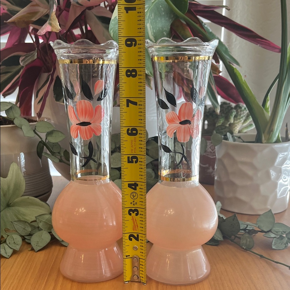 Bartlett Collins Atomic Starbust Hand Painted Vases 1950’s - Picture 7 of 11